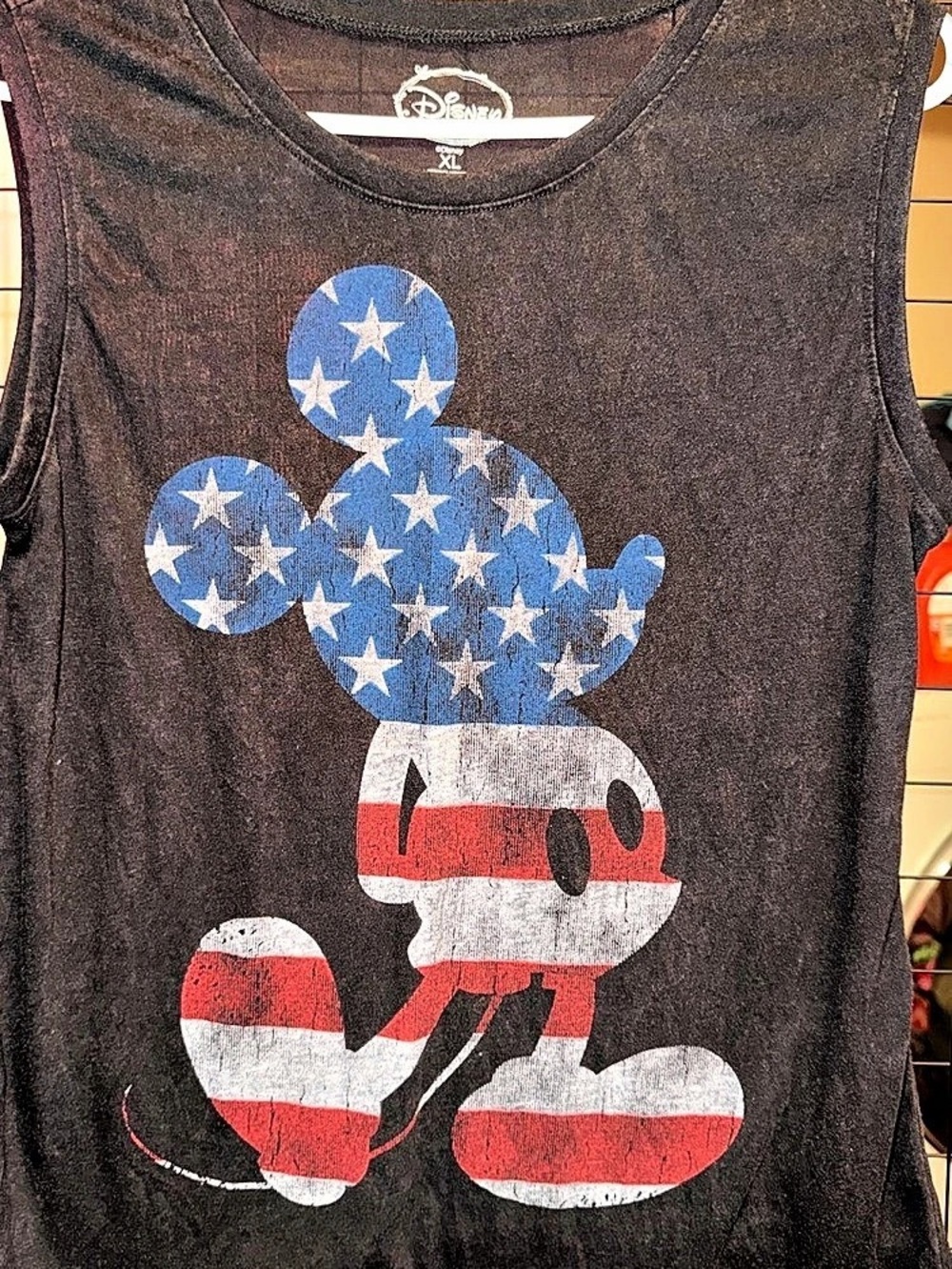 Y2K Disney Mickey Mouse Patriotic Tank Top XL